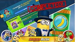 Minionaire Minion rush mini prize pod global goals reward gameplay walkthrough