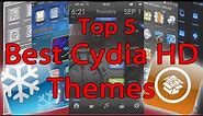Top 5 Best HD Cydia Themes for iPhone 4 - iPod Touch 4G (Winterboard)