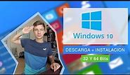 Descargar e Instalar Windows 10 | 32 y 64 Bits | Original & Tutorial en Español