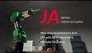 Mini-industrial 3 Axis Joint Robot Arm Demo | DIY with 3D Printing