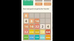 BEST RECORD 2048 5x5 with 131072 TILE over 2.0 MLN POINTS!!