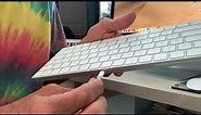 How to charge the iMac 5K i9 keyboard and mouse