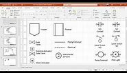 Using PowerPoint to create electrical symbols