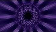Kaleidoscope Zoom - Cosmic Flower - Visual Stimulation - Wormhole Pattern - Space