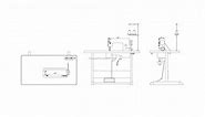Industrial Sewing Machine - Free CAD Drawings