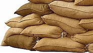Sandbaggy Burlap Sand Bag - Size: 14" x 26" - Sandbags 50lb Weight Capacity - for Flooding, Flood Water Barrier, Tent Sandbags, Store Bags - Sand Not Included (1 Bag)