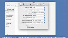 Setting up your email in Mac Mail