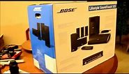 Bose Lifestyle SoundTouch 525 Series III entertainment system unboxing video