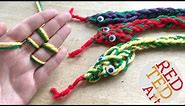 How to Finger Knit a Snake DIY - Finger Knitting Projects - No Sew