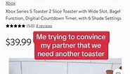 Xbox Announces the Series S Toaster