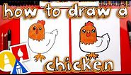 How To Draw A Chicken