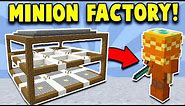 Building our NEW minion FACTORY of operations! (Hypixel Skyblock)