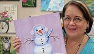 Learn to Paint - How to Paint a Snowman! (2017)
