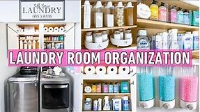 EXTREME LAUNDRY ROOM ORGANIZATION | DIY Budget Laundry Room Makeover with Temu