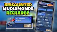DISCOUNTED ML DIAMONDS RECHARGE | BEST SHOP TO BUY ML DIAMONDS WITH DISCOUNTED PRICE NOT CODASHOP!