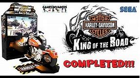 SEGA's Harley Davidson Motorcycles ARCADE!!! FULLY COMPLETED!! ALL TRACKS!