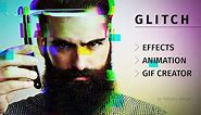 Glitch effect - fast and easy GIF animation