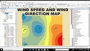 How to create wind Speed and Direction map using ArcGIS