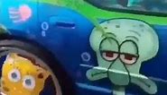 Spongebob car pog meme