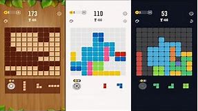 Block Puzzle 100 (by Athena Studio) - free offline block puzzle game for Android and iOS - gameplay.