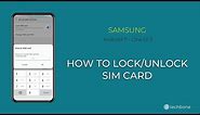 How to Lock/Unlock SIM card - Samsung [Android 11 - One UI 3]