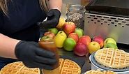 Apple Pie Belgian Waffles