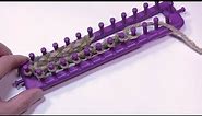 Loom Knitting Flat Panel with Cast On, Rows & Cast Off | BEGINNER