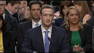 Facebook CEO Mark Zuckerberg testimony on data privacy before Senate committee | ABC News