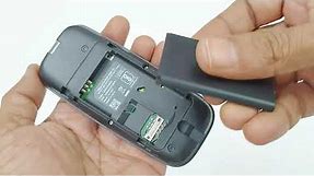 Nokia 105 /106 - How to Remove Battery and Insert SIM