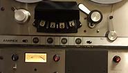 AMPEX AG-350 2 Track Reel to Reel Mastering Tape Recorder