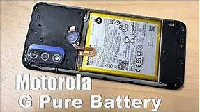 Motorola Moto G Pure - How To Replace Battery