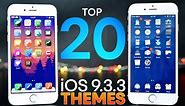 Top 20 Jailbreak Themes For iOS 9.3.3!