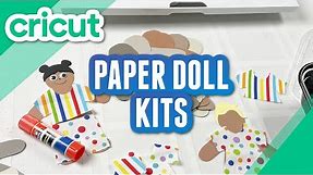 Cricut Activity Kit - Paper Dolls & Fabric Clothes using Rotary Blade