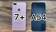 Samsung Galaxy A54 vs iPhone 7 Plus