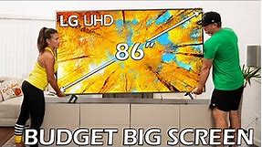 Massive 86" LG LED TV - only $1000