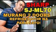 SHARP SJ-ML70 REFRIGERATOR, MURANG TWO DOORS JAPAN QUALITY
