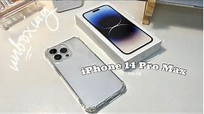 iPhone 14 Pro Max 256GB (silver)  unboxing | ios 16 setup + camera comparison w/ 13 pro max 🌷🛋