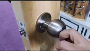 Premier Lock Antique Brass Entry Door Knob Combo Lock Set with Deadbolt and 18 Keys Total (3-Pack, Keyed Alike) ED04-3