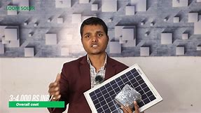 Mini Solar Panel for Home | 10 Watt Solar Panel | Solar Panel Price - Small / Portable Solar Panels