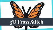 GUIDE to 3D CROSS STITCH on PLASTIC CANVAS | How to do Cross Stitch Flosstube