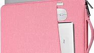 15.6 Inch Laptop Case Bag for Women, Waterproof Notebook Chromebook Sleeve for HP Spectre x360 15.6/HP Envy x360/HP Pro 450/HP OMEN, for Lenovo Flex 5/Yoga C740 C940 15.6, Acer Aspire E15(Pink)