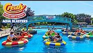 Aqua Blasters Water Bumper Boats at Crealy Theme Park (Aug 2022) [4K]