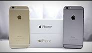 iPhone 6 Unboxing (Gold + Space Gray)