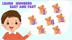 🌟 Have Fun Counting Numbers With 🦄UNI THE UNICORN🌈- Learn How To Count For Kids🔢