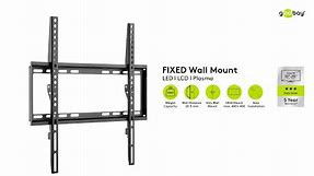 TV Wall Mount Basic FIXED (M)