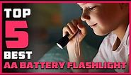 5 Best AA Battery Flashlights [Review] - Waterproof Led Flashlight/Professional AA Flashlight [2023]