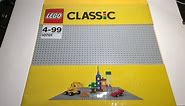 LEGO Classic 10701 "Grey Baseplate" Unboxing & Review