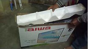 Unboxing 32 inch LED Full HD Tv | Aiwa 32 Full HD LED Tv | Aiwa 32 inch tv unboxing