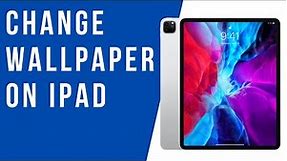 How to Set Your iPad's Background Wallpaper | How To Change The Wallpaper On iPad