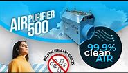 Air Purifier 500 / Industrial & Commercial Grade Scrubber / Hepa Filter / Carbon Filter / UV Light